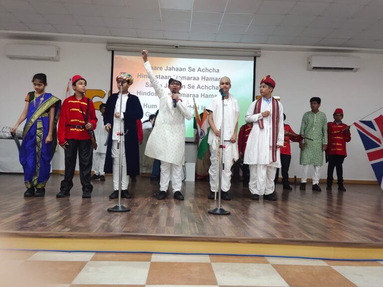 Fravashi Academy Student Performing National Days