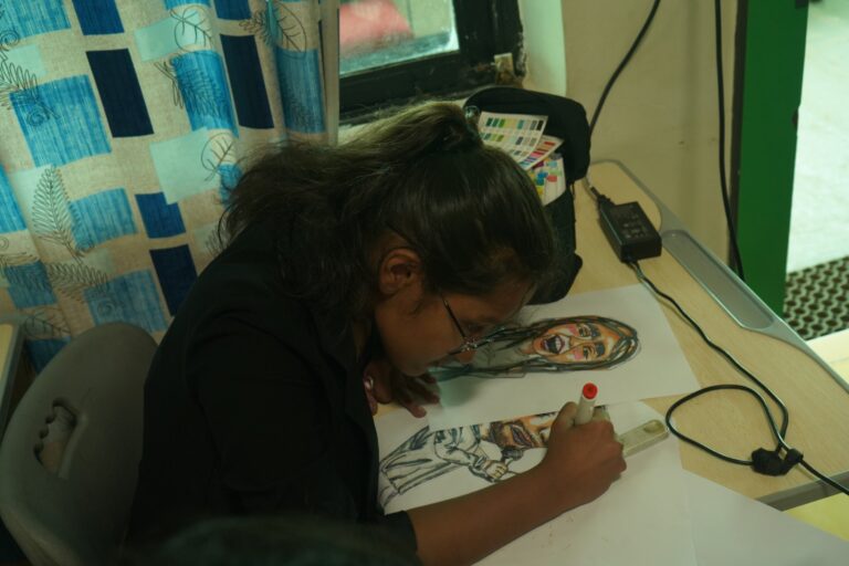 Fravashi Academy Student Drawing