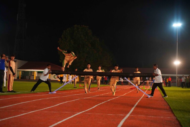 Fravashi Academy Student Practice Jumping